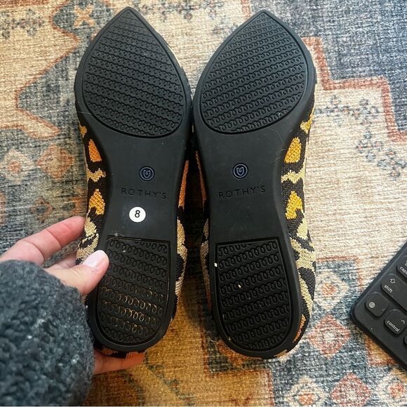 Adorable Leopard Print Rothy’s - Picture 3 of 10